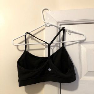 lululemon black Flow Y bra